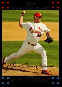 2007 Topps St. Louis Cardinals #STL3 Jason Isringhausen Front