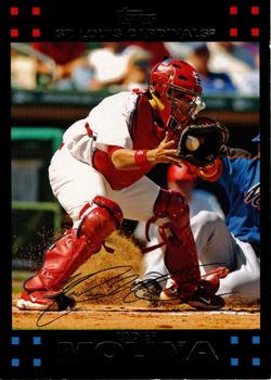 2007 Topps St. Louis Cardinals #STL7 Yadier Molina Front