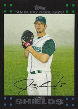 2007 Topps Tampa Bay Devil Rays #TBD6 James Shields Front