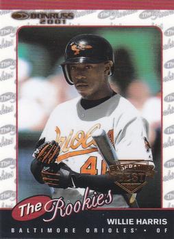 2001 Donruss - Baseball's Best The Rookies Bronze #R7 Willie Harris  Front