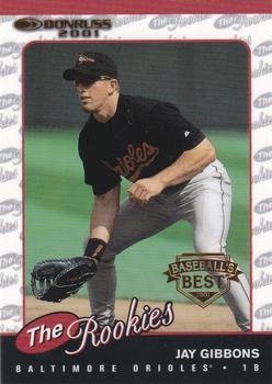 2001 Donruss - Baseball's Best The Rookies Bronze #R49 Jay Gibbons  Front
