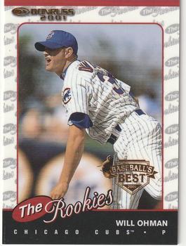 2001 Donruss - Baseball's Best The Rookies Bronze #R60 Will Ohman  Front