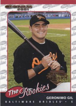 2001 Donruss - Baseball's Best The Rookies Bronze #R80 Geronimo Gil  Front