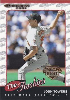 2001 Donruss - Baseball's Best The Rookies Bronze #R85 Josh Towers  Front