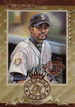 2001 Donruss - Baseball's Best Rookie Diamond Kings Bronze #RDK-5 Ichiro Suzuki Front