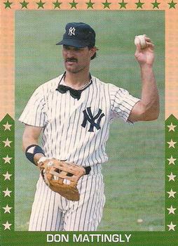 1990 Baseballs Finest Stars (unlicensed) #NNO Don Mattingly Front