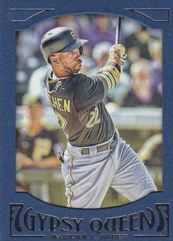 2016 Topps Gypsy Queen - Framed Blue #88 Andrew McCutchen Front