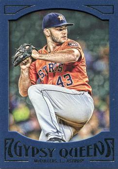 2016 Topps Gypsy Queen - Framed Blue #92 Lance McCullers Front