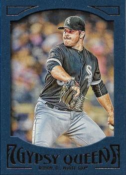 2016 Topps Gypsy Queen - Framed Blue #98 Carlos Rodon Front