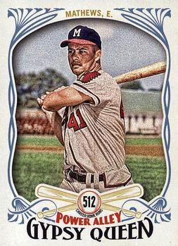 2016 Topps Gypsy Queen - Power Alley #PA-14 Eddie Mathews Front