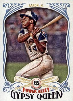 2016 Topps Gypsy Queen - Power Alley #PA-27 Hank Aaron Front