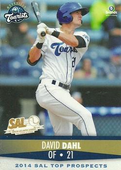 2014 Brandt South Atlantic League Top Prospects #8 David Dahl Front