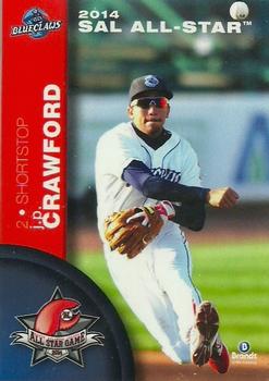 2014 Brandt South Atlantic League North Division All-Stars #2 J.P. Crawford Front