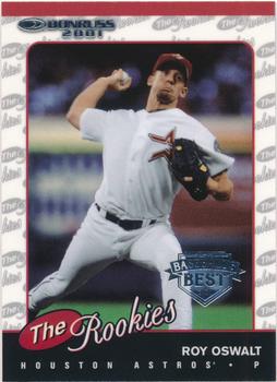 2001 Donruss - Baseball's Best The Rookies Silver #R5 Roy Oswalt  Front