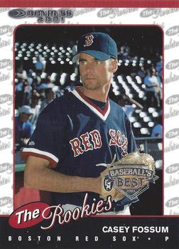 2001 Donruss - Baseball's Best The Rookies Silver #R14 Casey Fossum  Front