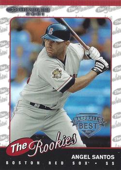 2001 Donruss - Baseball's Best The Rookies Silver #R93 Angel Santos  Front
