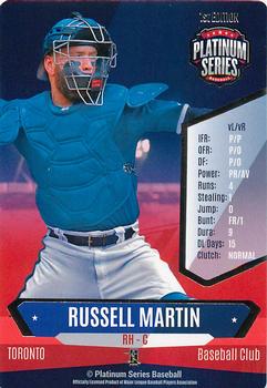 2015 Platinum Series #NNO Russell Martin Front