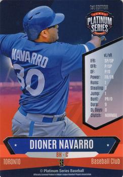2015 Platinum Series #NNO Dioner Navarro Front