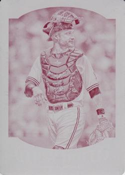 2016 Topps Gypsy Queen - Printing Plate Magenta #179 Jonathan Lucroy Front