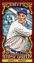 2016 Topps Gypsy Queen - MVP Minis #MVPM-LG Lou Gehrig Front
