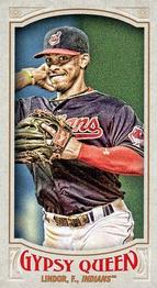 2016 Topps Gypsy Queen - Mini Box Variations #71 Francisco Lindor Front