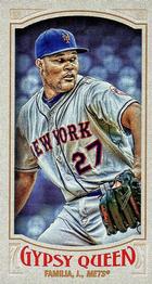 2016 Topps Gypsy Queen - Mini Box Variations #75 Jeurys Familia Front