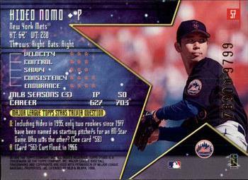 1998 Topps Stars #57 Hideo Nomo Back