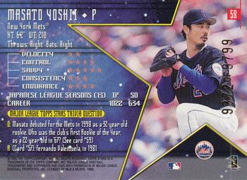 1998 Topps Stars #58 Masato Yoshii Back