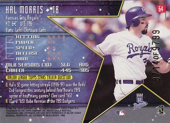 1998 Topps Stars #64 Hal Morris Back