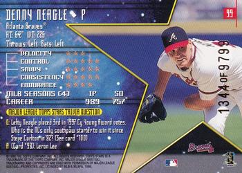1998 Topps Stars #99 Denny Neagle Back