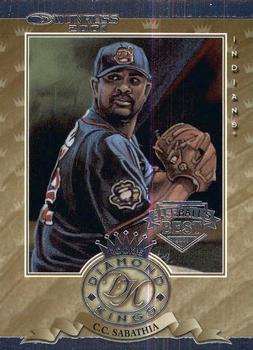 2001 Donruss - Baseball's Best Rookie Diamond Kings Silver #RDK-1 CC Sabathia Front