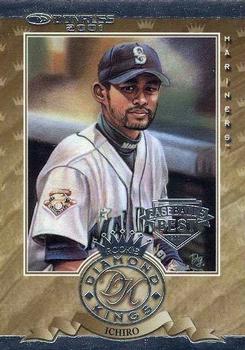 2001 Donruss - Baseball's Best Rookie Diamond Kings Silver #RDK-5 Ichiro Suzuki Front