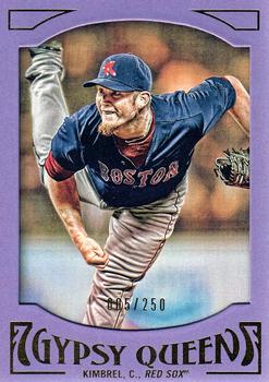 2016 Topps Gypsy Queen - Framed Purple #27 Craig Kimbrel Front