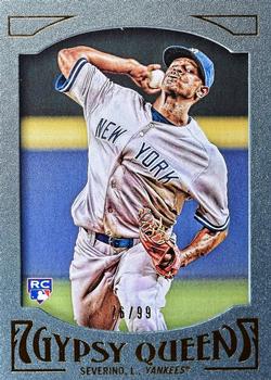 2016 Topps Gypsy Queen - Framed Green #13 Luis Severino Front