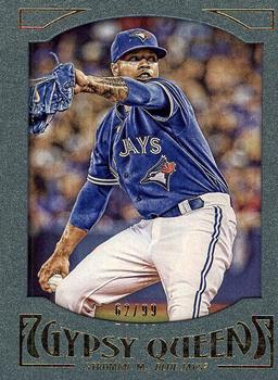 2016 Topps Gypsy Queen - Framed Green #14 Marcus Stroman Front