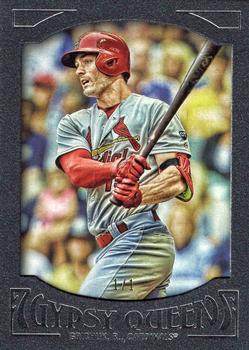 2016 Topps Gypsy Queen - Framed Black #39 Randal Grichuk Front
