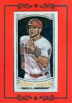 2016 Topps Gypsy Queen - Mini Clear #49 David Peralta Front
