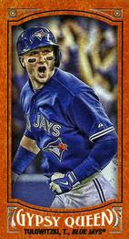2016 Topps Gypsy Queen - Mini Leather #164 Troy Tulowitzki Front