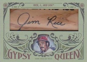 2016 Topps Gypsy Queen - Prime Bat Relics #PBR-JR Jim Rice Front