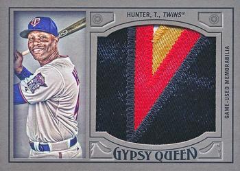 2016 Topps Gypsy Queen - Jumbo Patch Relic Black #GJR-TH Torii Hunter Front