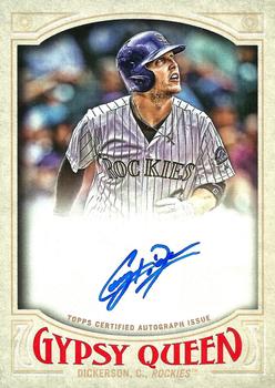 2016 Topps Gypsy Queen - Autographs #GQA-CD Corey Dickerson Front