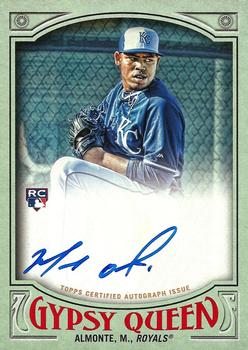 2016 Topps Gypsy Queen - Autographs Green #GQA-MA Miguel Almonte Front