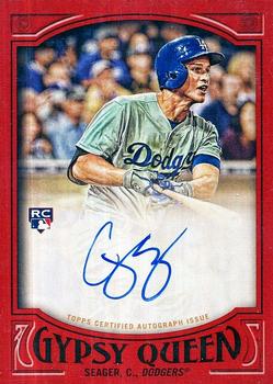 2016 Topps Gypsy Queen - Autographs Red #GQA-CS Corey Seager Front