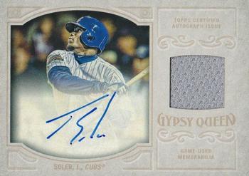 2016 Topps Gypsy Queen - Autographed Relic #GQAR-JS Jorge Soler Front