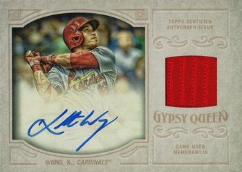 2016 Topps Gypsy Queen - Autographed Relic #GQAR-KW Kolten Wong Front