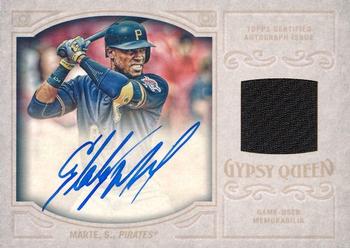 2016 Topps Gypsy Queen - Autographed Relic #GQAR-SM Starling Marte Front