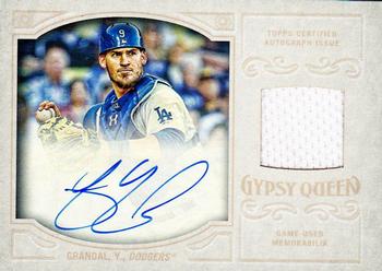 2016 Topps Gypsy Queen - Autographed Relic #GQAR-YG Yasmani Grandal Front