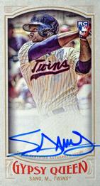 2016 Topps Gypsy Queen - Autographs Mini #GMA-MS Miguel Sano Front