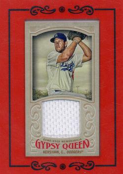 2016 Topps Gypsy Queen - Mini Relic #GMR-CKE Clayton Kershaw Front