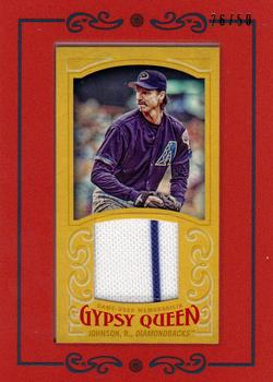 2016 Topps Gypsy Queen - Mini Relic Gold #GMR-RJO Randy Johnson Front